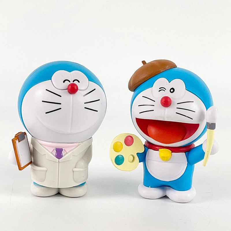 Set de Figuras Doraemon 6 Piezas 8cm