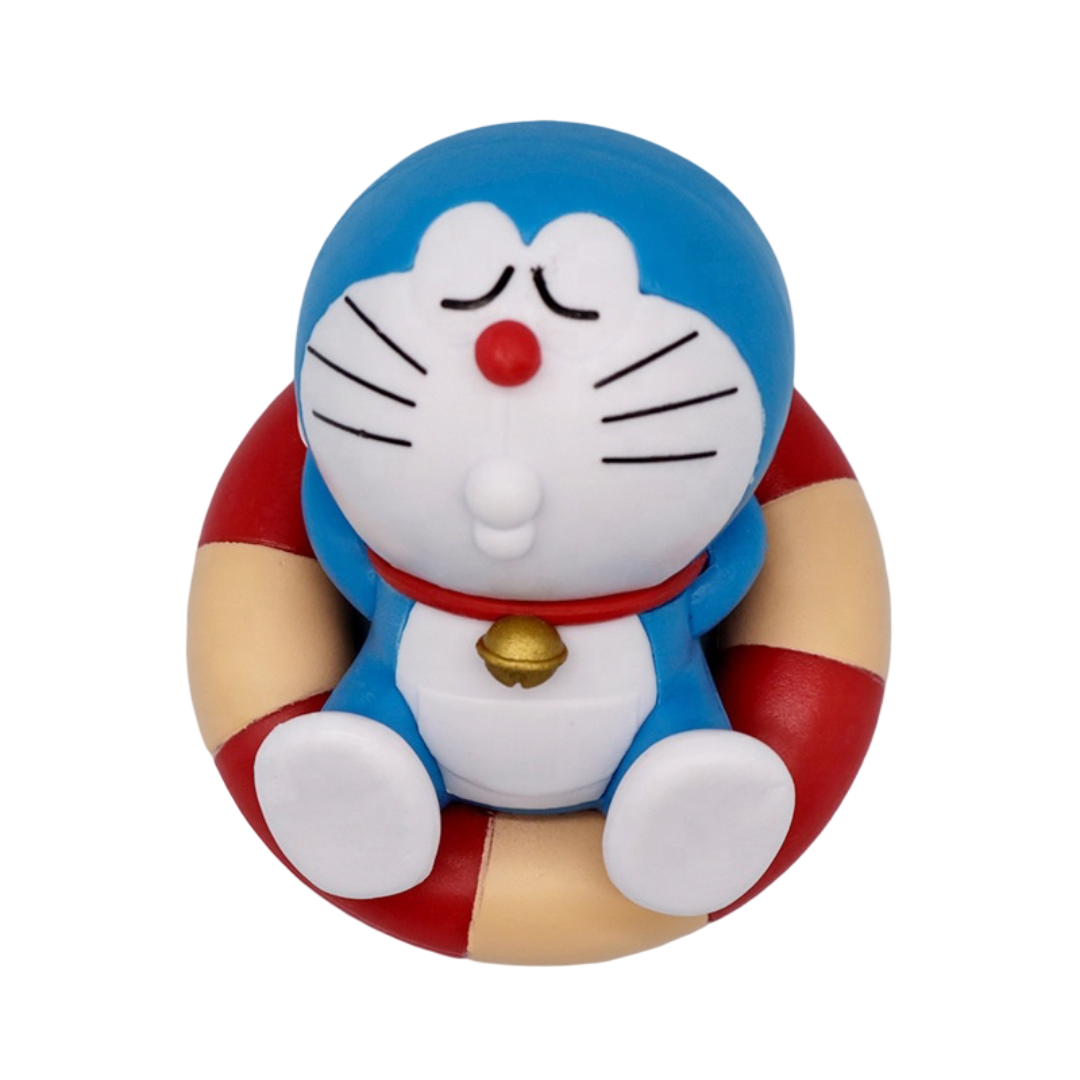 Set de Figuras Doraemon 6 Piezas Versión Relajada