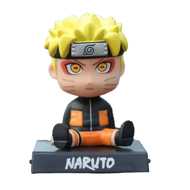 Bobblehead Naruto con Soporte para Celular de Auto