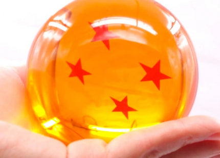 Esfera del Dragón 4 Estrellas - Tamaño Real 7.6cm