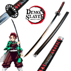 Espada Nichirin de Tanjiro Temporada 1 Hoja Acero + Vaina - Demon Slayer 103cm