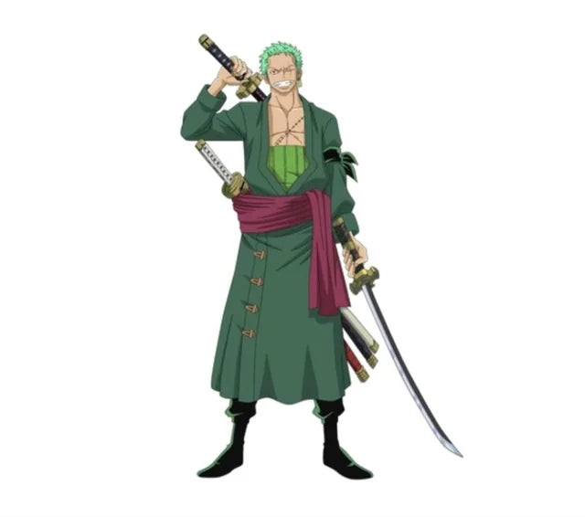 Katana Yubashiri de Zoro Hoja Acero + Vaina - One Piece 103cm
