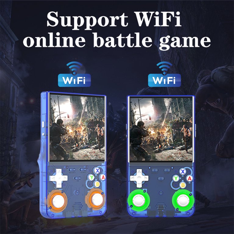 Consola Portátil R36 Ultra Azul - Pantalla 720x720 WiFi