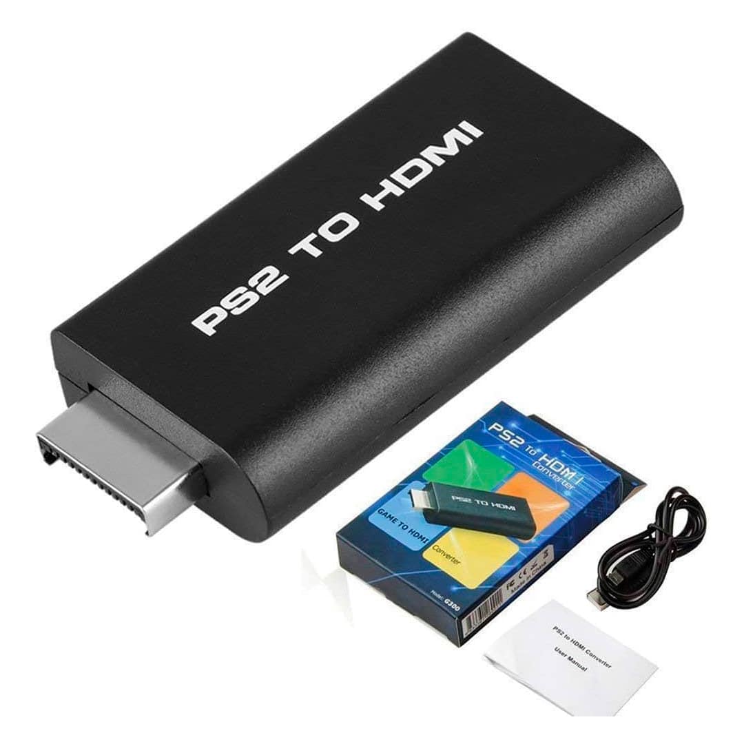 Adaptador PS2 to HDMI con Salida de Audio 3.5mm 6cm Aprox