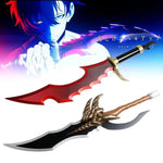 Set Dagas Solo Leveling de Acero 54cm Aprox - 2 Piezas con Base