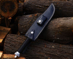 Cuchillo de Rambo II Acero + Funda - 35cm Decorativo