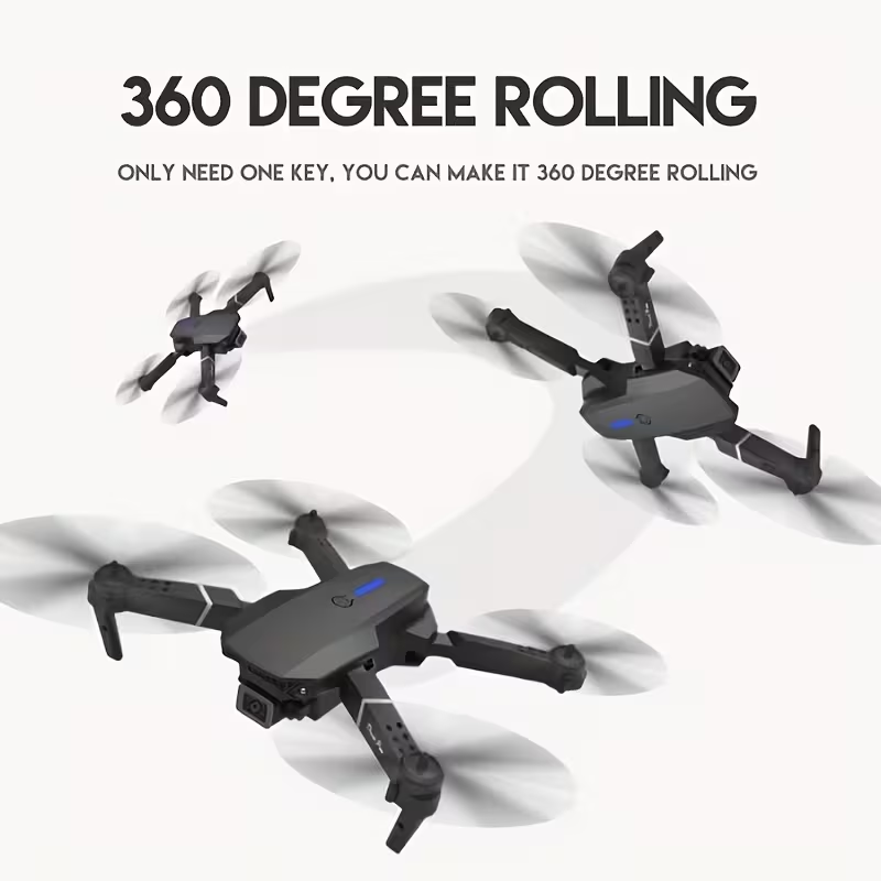 Drone E88Pro con 2 Cámaras Negro