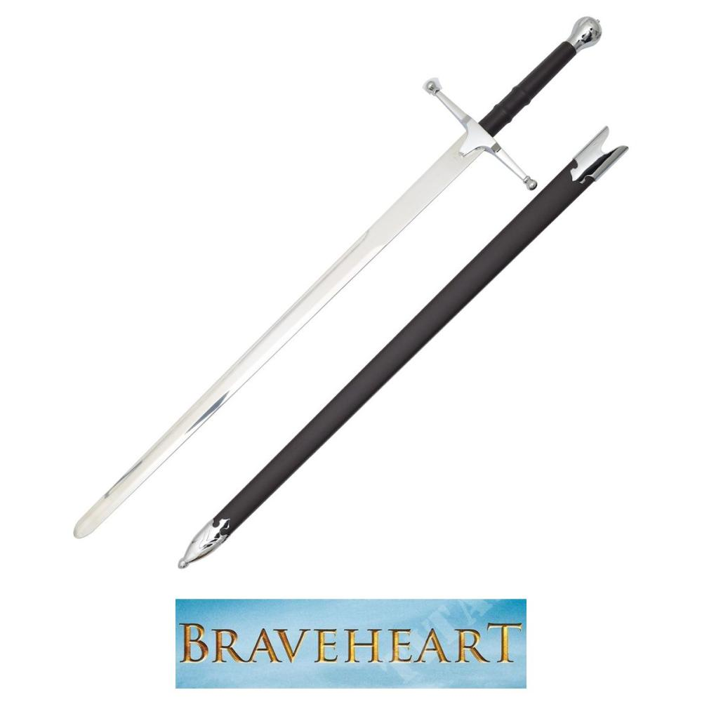 Espada Corazón Valiente 110cm - Réplica de Acero con Vaina