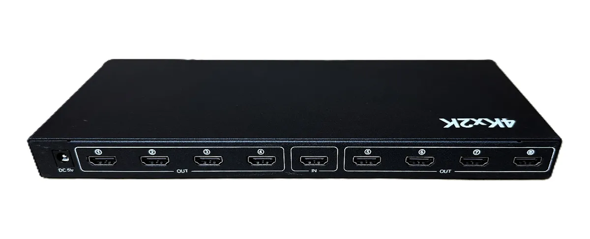 Splitter HDMI 1x8 UHD 4Kx2K 8 Puertos