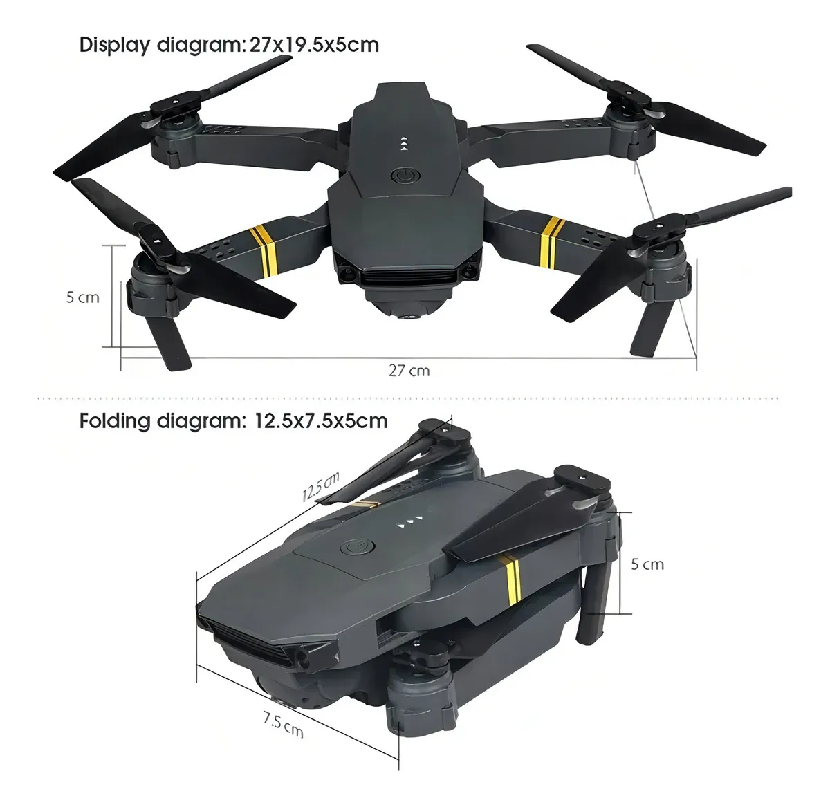 Drone 4k Profesional Dual Cámara Wifi Fpv 998 Pro