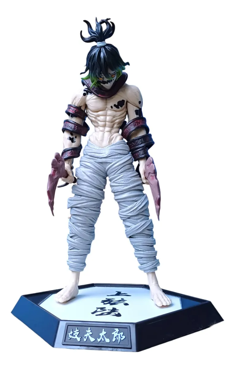 Figura Gyutaro Demon Slayer Kimetsu no Yaiba 28cm Aprox