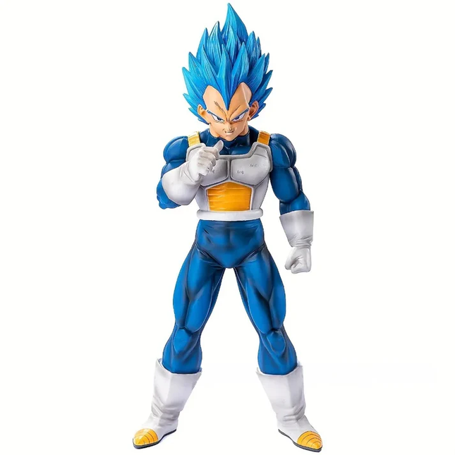 Figura Vegeta Super Saiyan Blue con Armadura 30cm Aprox