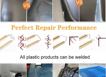 Kit Soldador de Plástico 50W - 800 Grapas Calientes