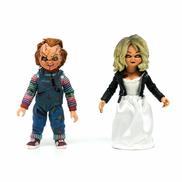 Set Figuras Chucky y Tiffany 10cm - Bride of Chucky NECA