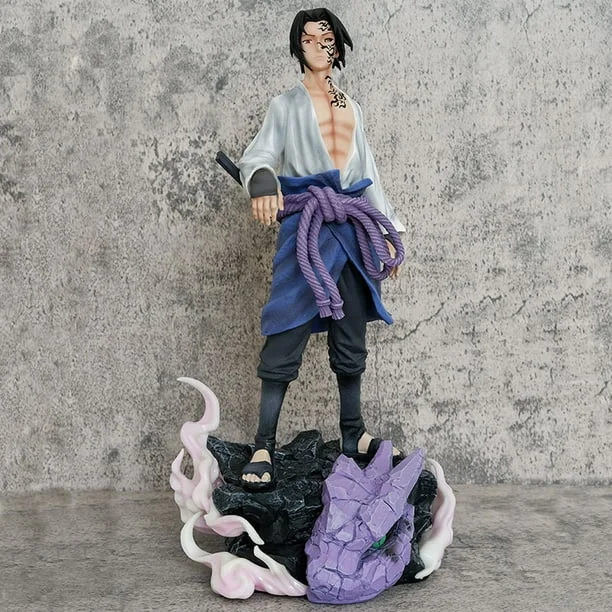 Figura Sasuke Uchiha Marca de Maldición Premium 42cm Aprox