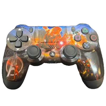 Control PS4 Wireless DualShock 4 Edición Avengers Iron Man Marvel