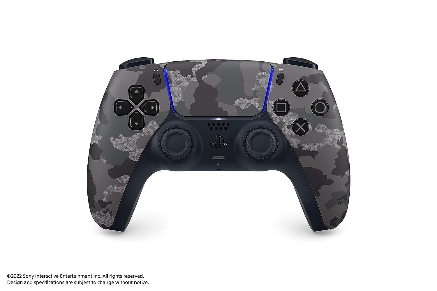 Control PS4 Gray Camouflage - Vista frontal