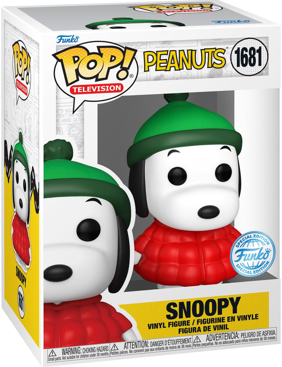 Funko Pop Peanuts Snoopy #1681 Special Edition