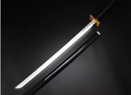 Katana Muichiro Tokito Demon Slayer 100cm Aprox con Luz LED Recargable