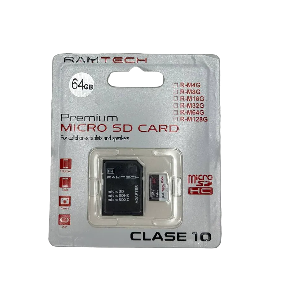 Micro SD Card RAMTECH 64GB