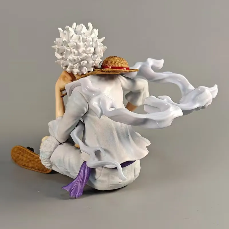Figura Monkey D. Luffy Gear 5 One Piece 15cm Aprox