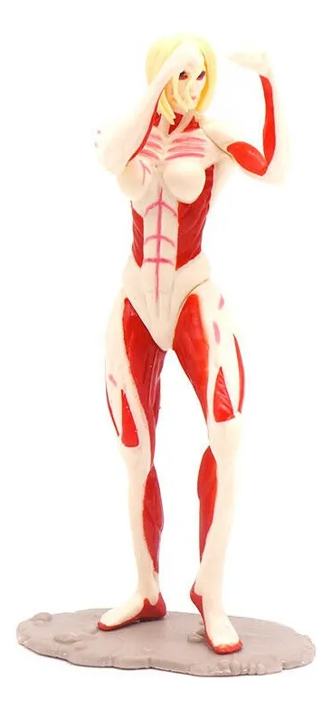 Figura Titán Femenino Annie Leonhart Shingeki no Kyojin 13cm Aprox
