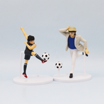 Set 6 Figuras Captain Tsubasa Oliver y Benji 10.5cm Aprox