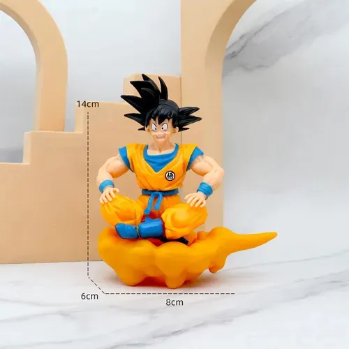 Figura Goku Nube Voladora 14cm Aprox