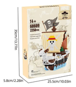 Going Merry Bloques One Piece 2250 Piezas 26cm Aprox