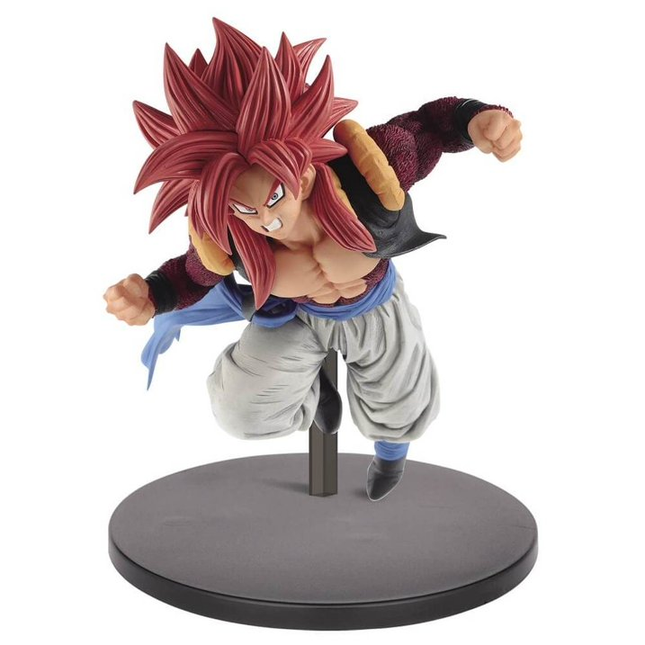 Figura Gogeta Super Saiyan 4 15cm Aprox | Pose de Ataque