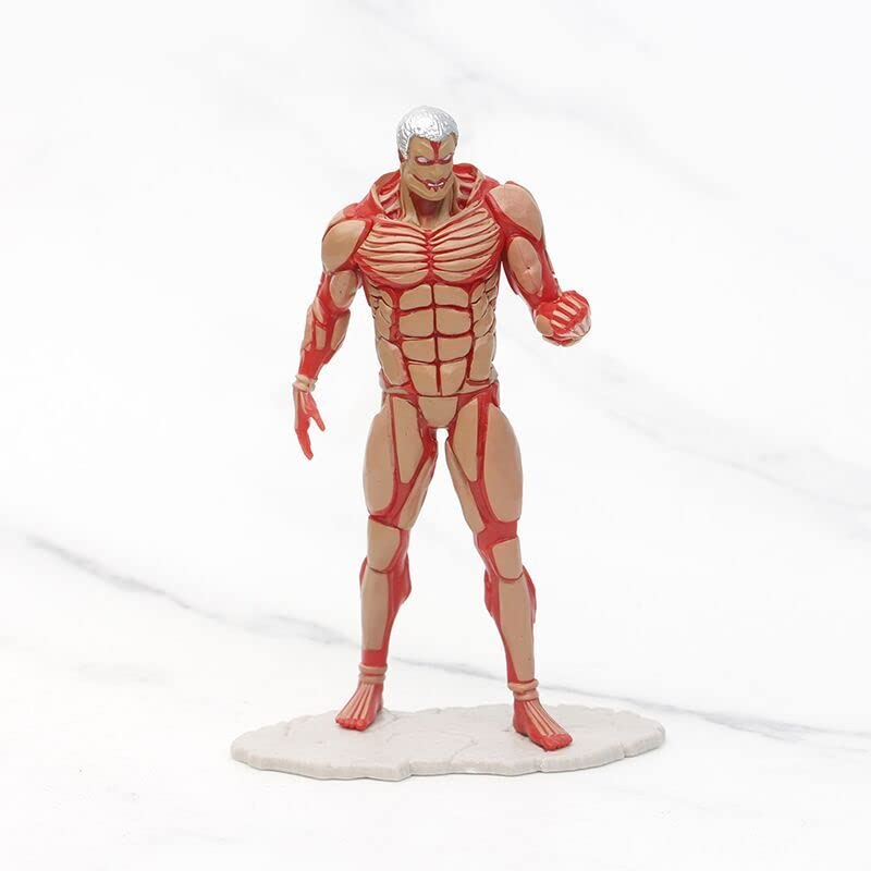Figura Titán Acorazado Reiner Braun Shingeki no Kyojin 13cm Aprox