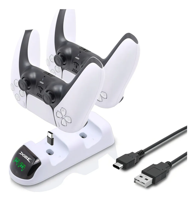 Base de Carga DOBE para PS5 - Charging Dock Dual