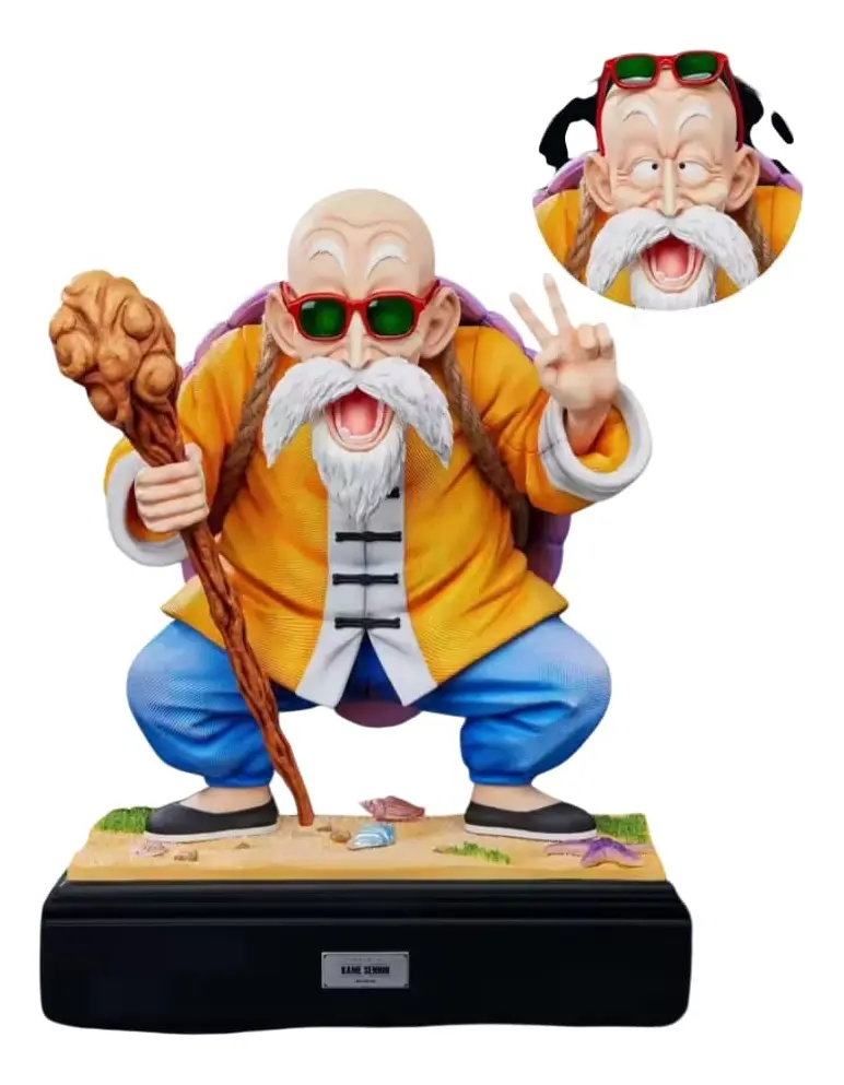 Figura Maestro Roshi Kame Sennin Dragon Ball Z 25cm Aprox