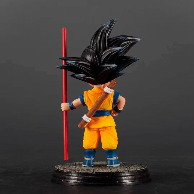 Figura Goku Niño con Bastón Nyoi-bō 18cm Aprox