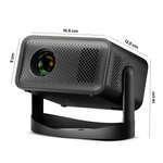 Proyector Portátil V18 - Puertos traseros HDMI USB 3.5mm