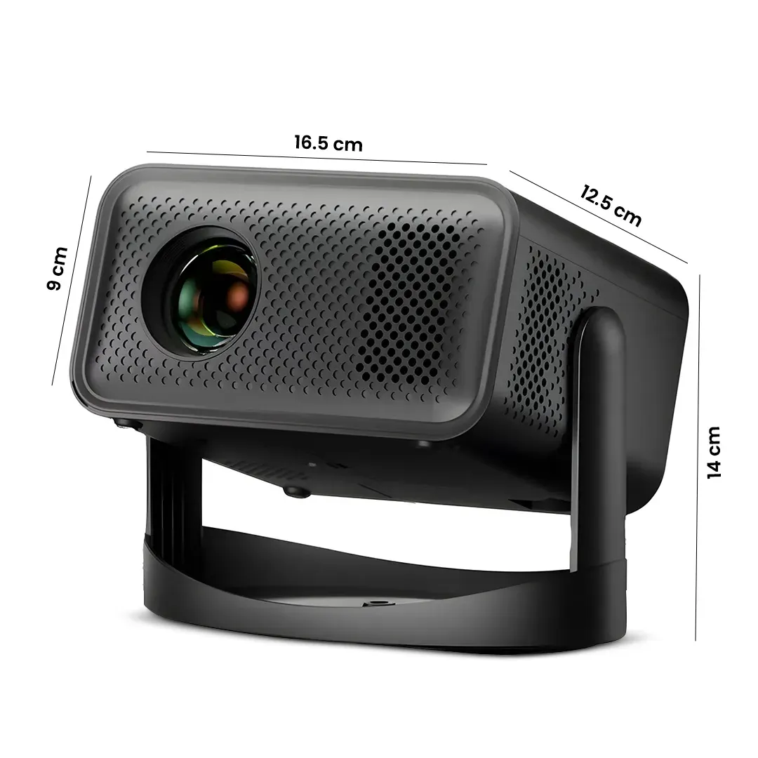 Proyector Portátil V18 - Puertos traseros HDMI USB 3.5mm