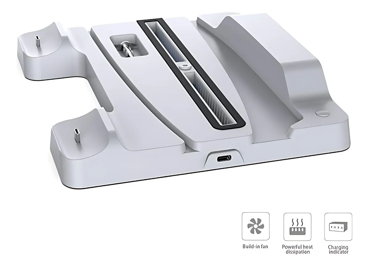 Stand Multifuncional con Carga Dual para PS5 DOBE 20cm Aprox