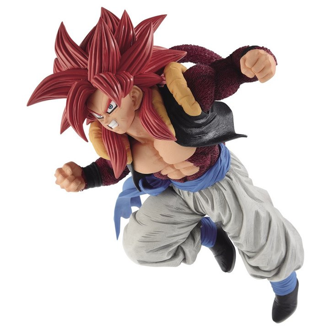 Figura Gogeta Super Saiyan 4 15cm Aprox | Pose de Ataque