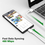 Cable USB Tipo C - Fast Data Syncing 480Mbps
