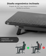 Base Notebook Cooler Murago M8 con Doble Ventilador 140mm