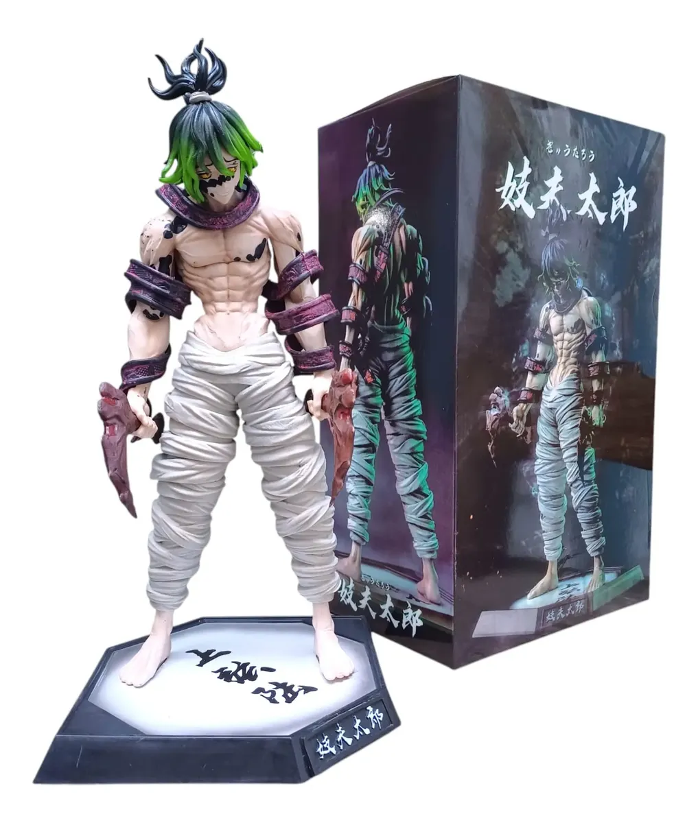 Figura Gyutaro Demon Slayer Kimetsu no Yaiba 28cm Aprox