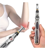 Lápiz de Acupuntura Electrónico 3 en 1 para Terapia de Masaje 18cm Aprox