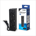 Ventilador Inteligente con 3 Turbinas USB para PS4 Slim DOBE 20cm Aprox