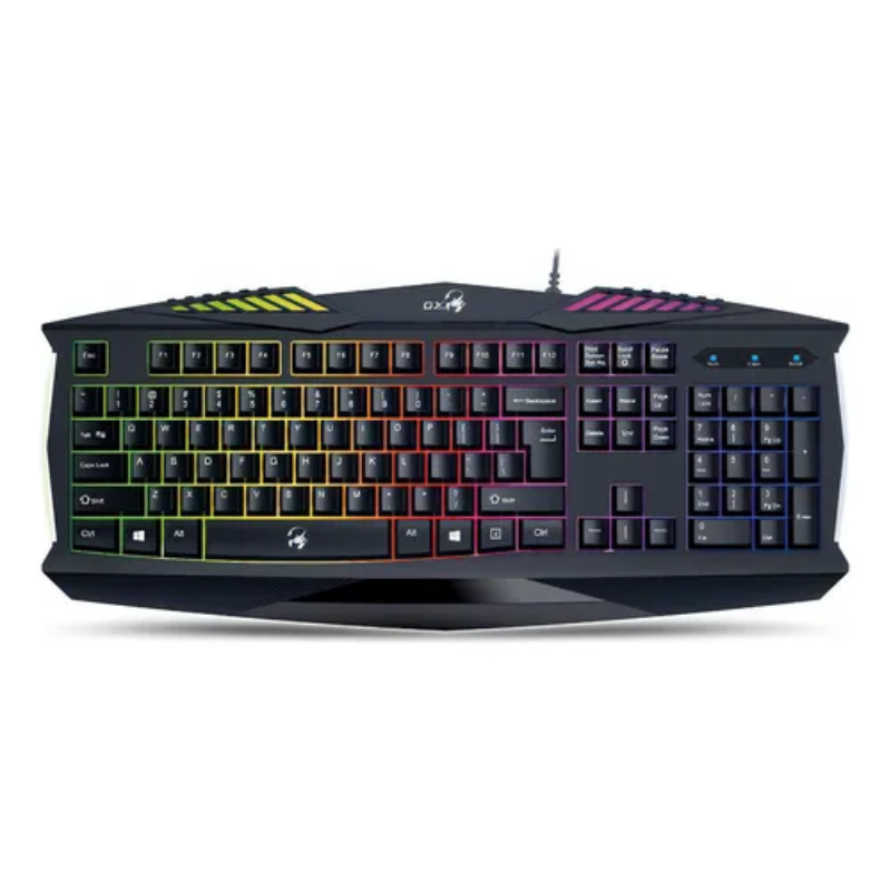Teclado Gaming Genius GX Smart RGB Retroiluminado Con Cable
