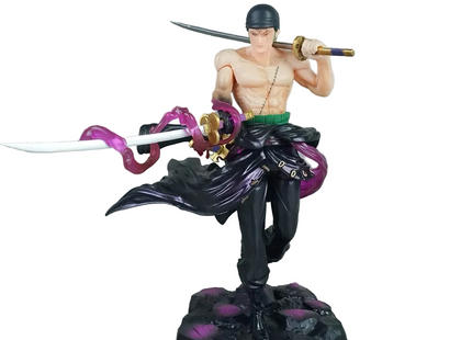 Figura Roronoa Zoro Three Swords 20cm Aprox
