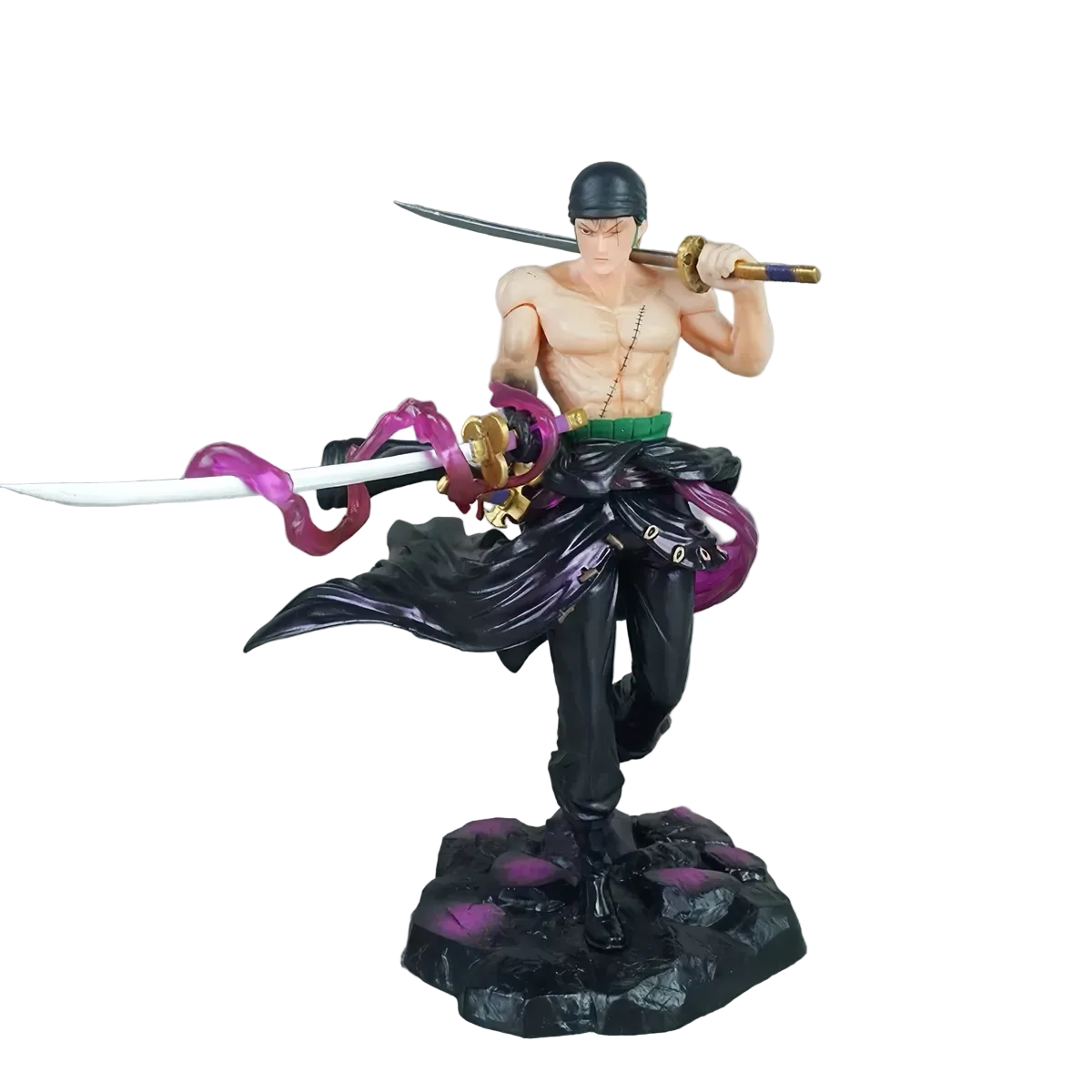 Figura Roronoa Zoro Three Swords 20cm Aprox