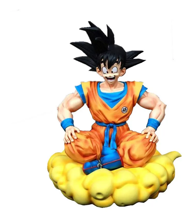 Figura Goku Nube Voladora 14cm Aprox