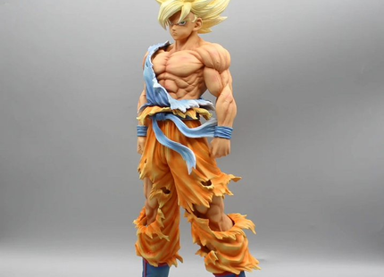 Figura Goku Super Saiyan 28cm Aprox | Gi Azul Batalla