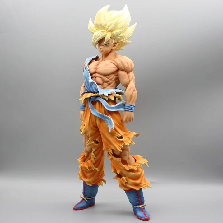 Figura Goku Super Saiyan 28cm Aprox | Gi Azul Batalla