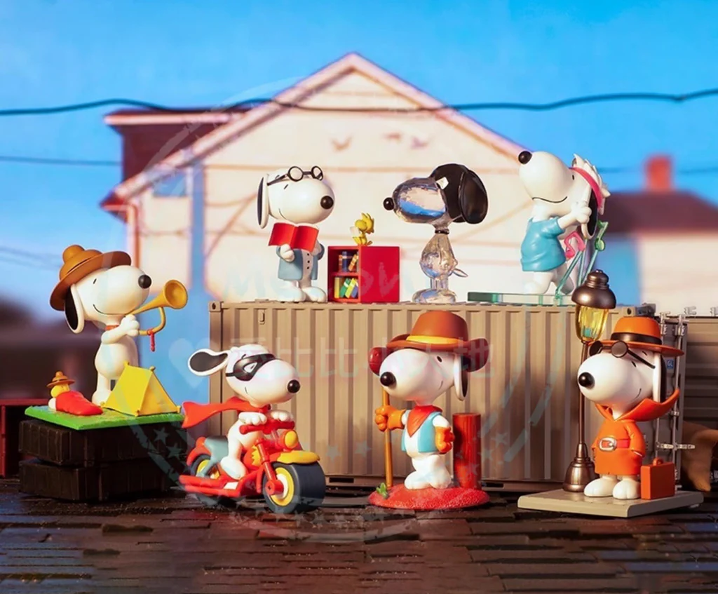 Set de Figuras Snoopy 10cm Aprox